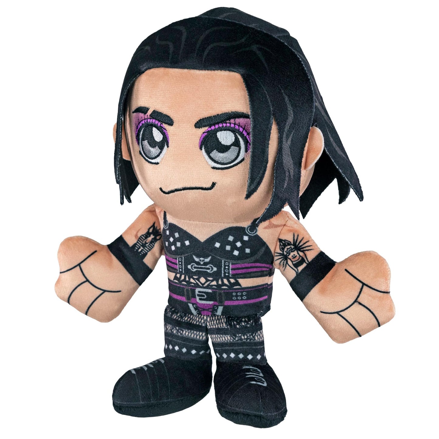 Bleacher Creatures WWE Diva Rhea Ripley 8-inch Kuricha Plush – Soft Chibi-Inspired Toy