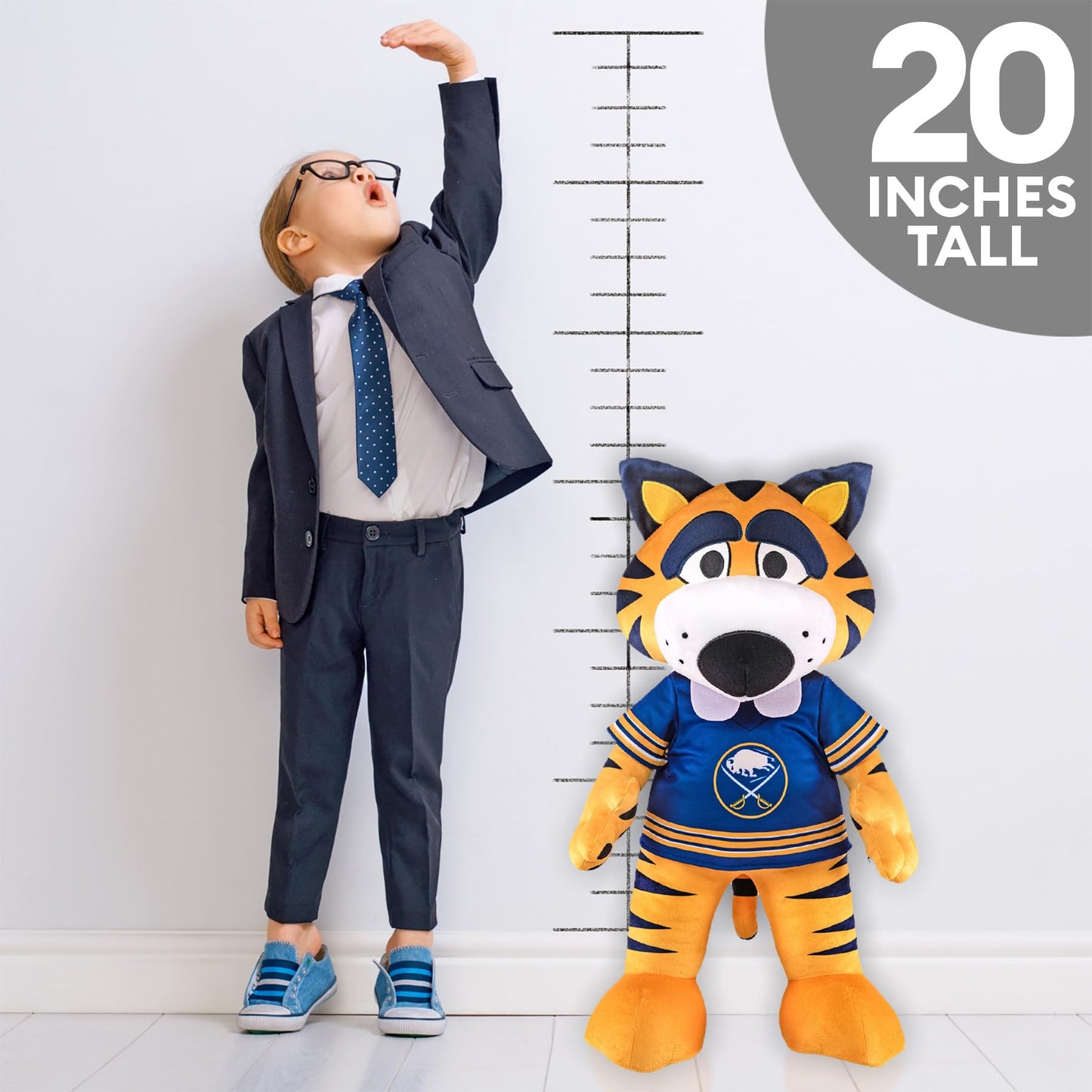 Bleacher Creatures Buffalo Sabres Sabretooth 20-Inch NHL Mascot Plush
