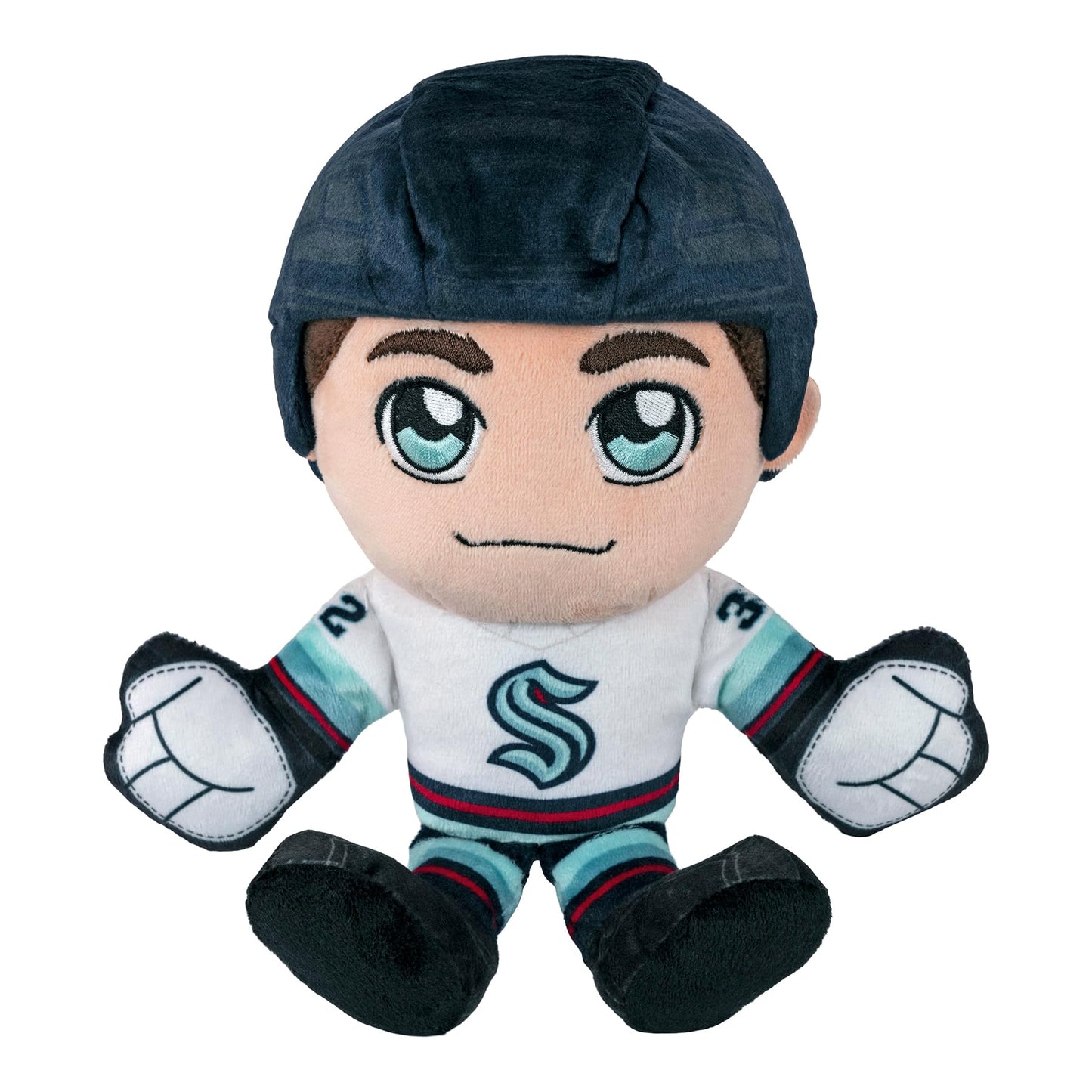 Bleacher Creatures Seattle Kraken 8-Inch Kuricha Plush – Soft Chibi NHL Player