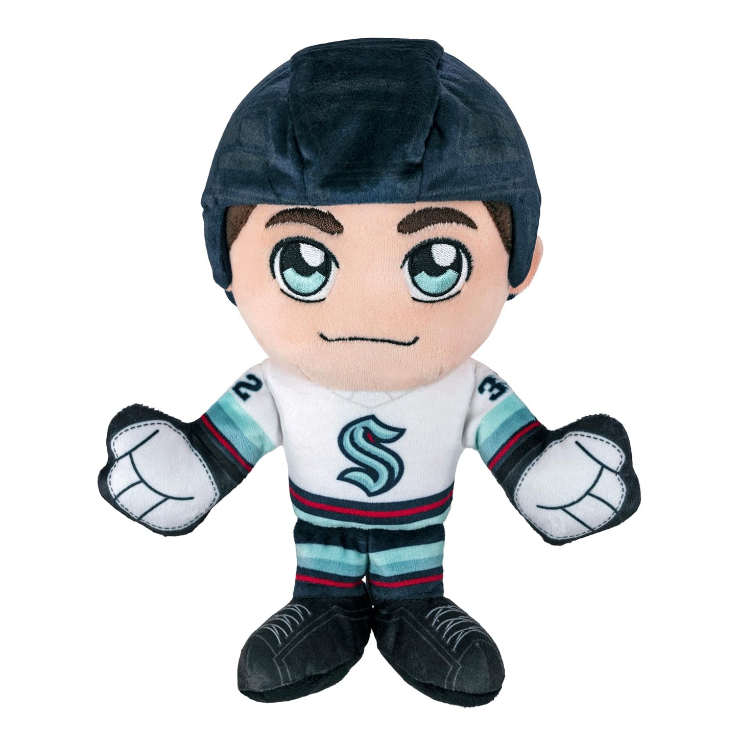 Bleacher Creatures Seattle Kraken 8-Inch Kuricha Plush – Soft Chibi NHL Player