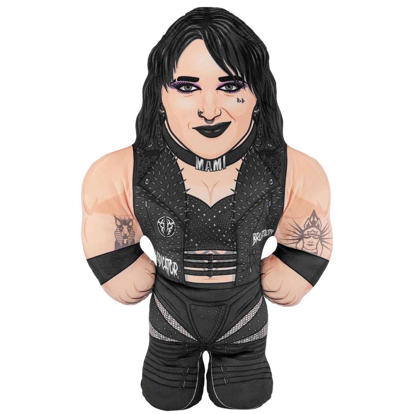Bleacher Creatures WWE Rhea Ripley 24-Inch Bleacher Buddy – Soft Plush Toy