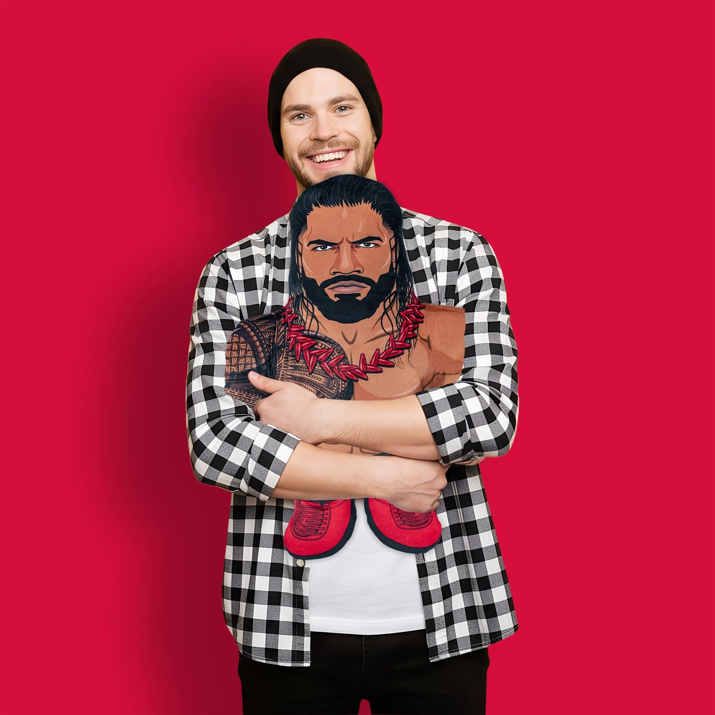 Bleacher Creatures WWE Roman Reigns 24-Inch Bleacher Buddy Plush | Officially Licensed