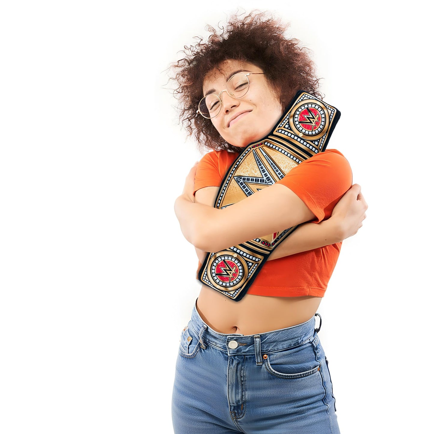Bleacher Creatures WWE Universal Championship 24in Bleacher Buddy Belt – Soft Plush Toy