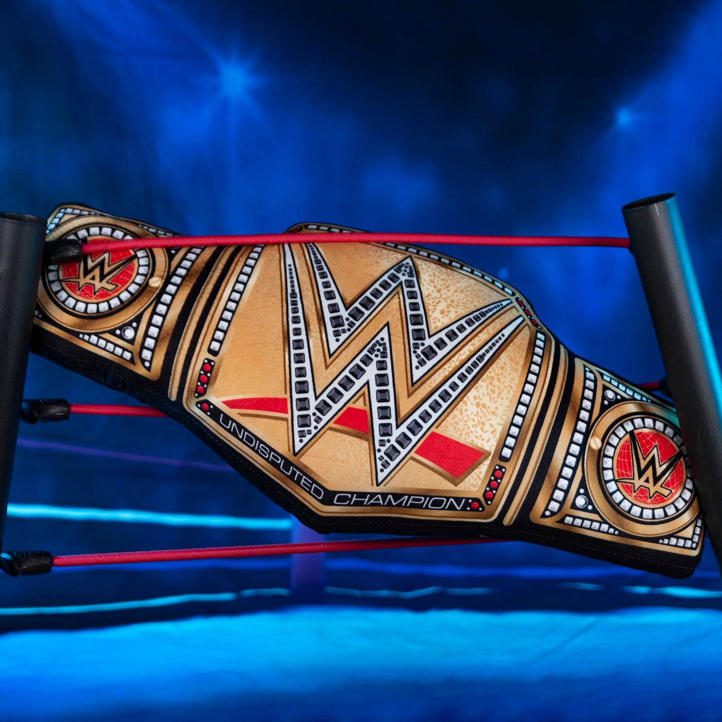 Bleacher Creatures WWE Universal Championship 24in Bleacher Buddy Belt – Soft Plush Toy