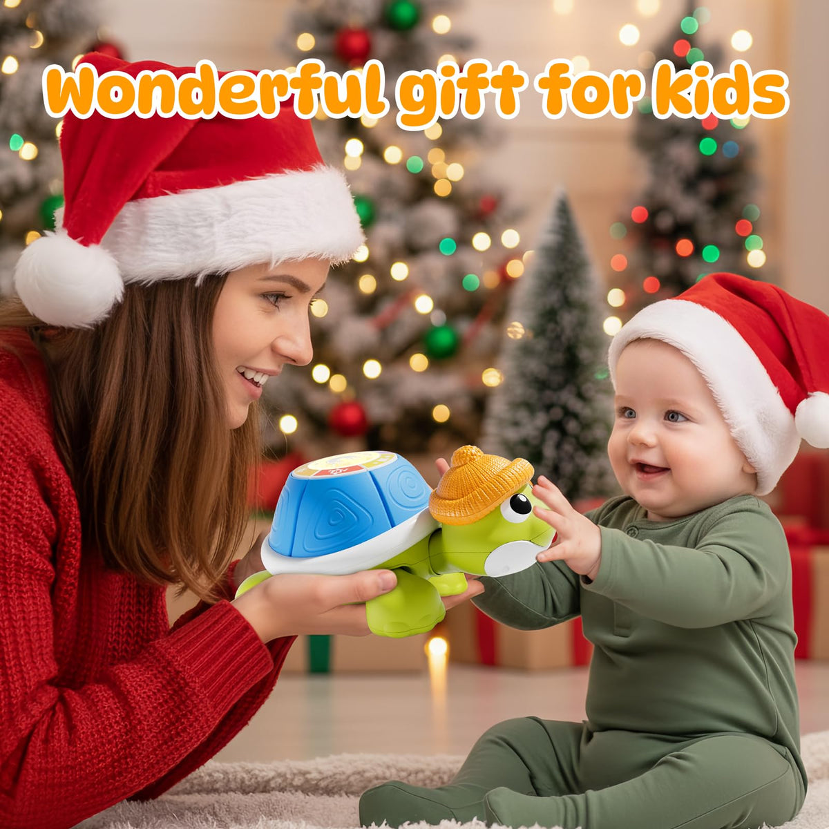 BLF FUN Musical Turtle Crawling Toy for Babies 6-12 Months – Mama & Babies