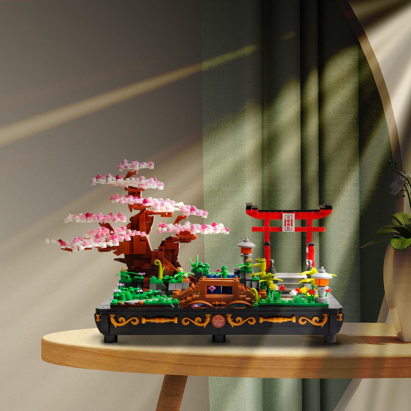 Cherry Blossom Bonsai Building Set (1286 PCS) – Japanese Sakura Mini Blocks | B&LHCX