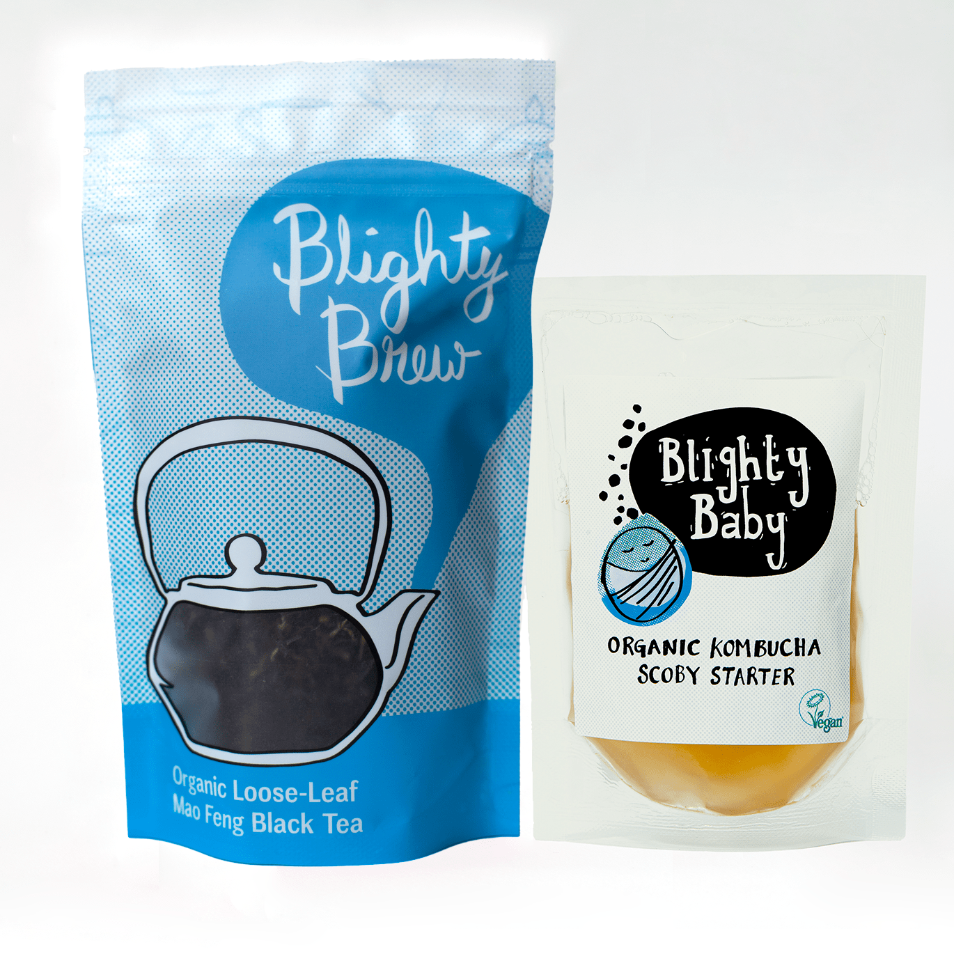 Blighty Booch Baby Kombucha Starter + Tea Bundles