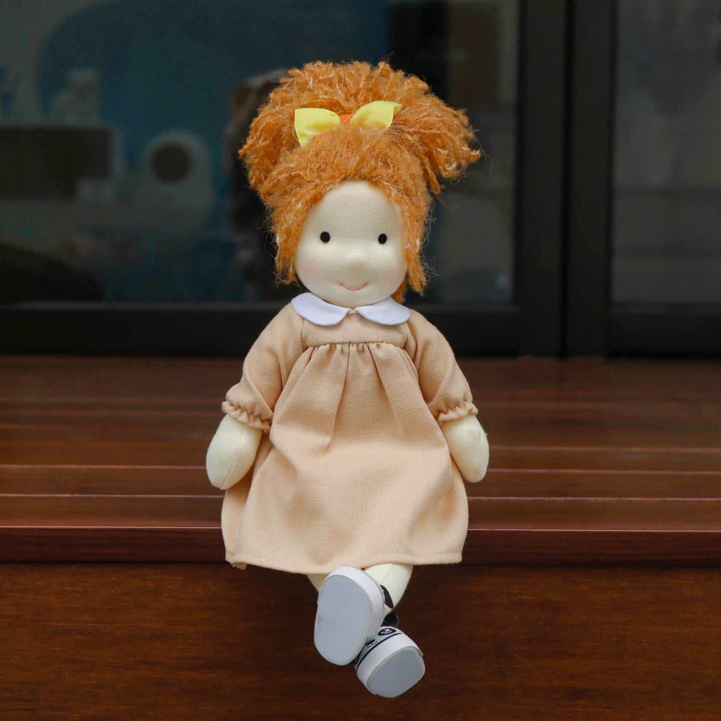 BlissfulPixie Waldorf Handmade Rag Doll Ada 12-Inch – Personalized Collectors Plush