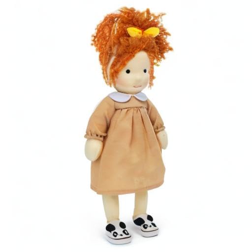 BlissfulPixie Waldorf Handmade Rag Doll Ada 12-Inch – Personalized Collectors Plush