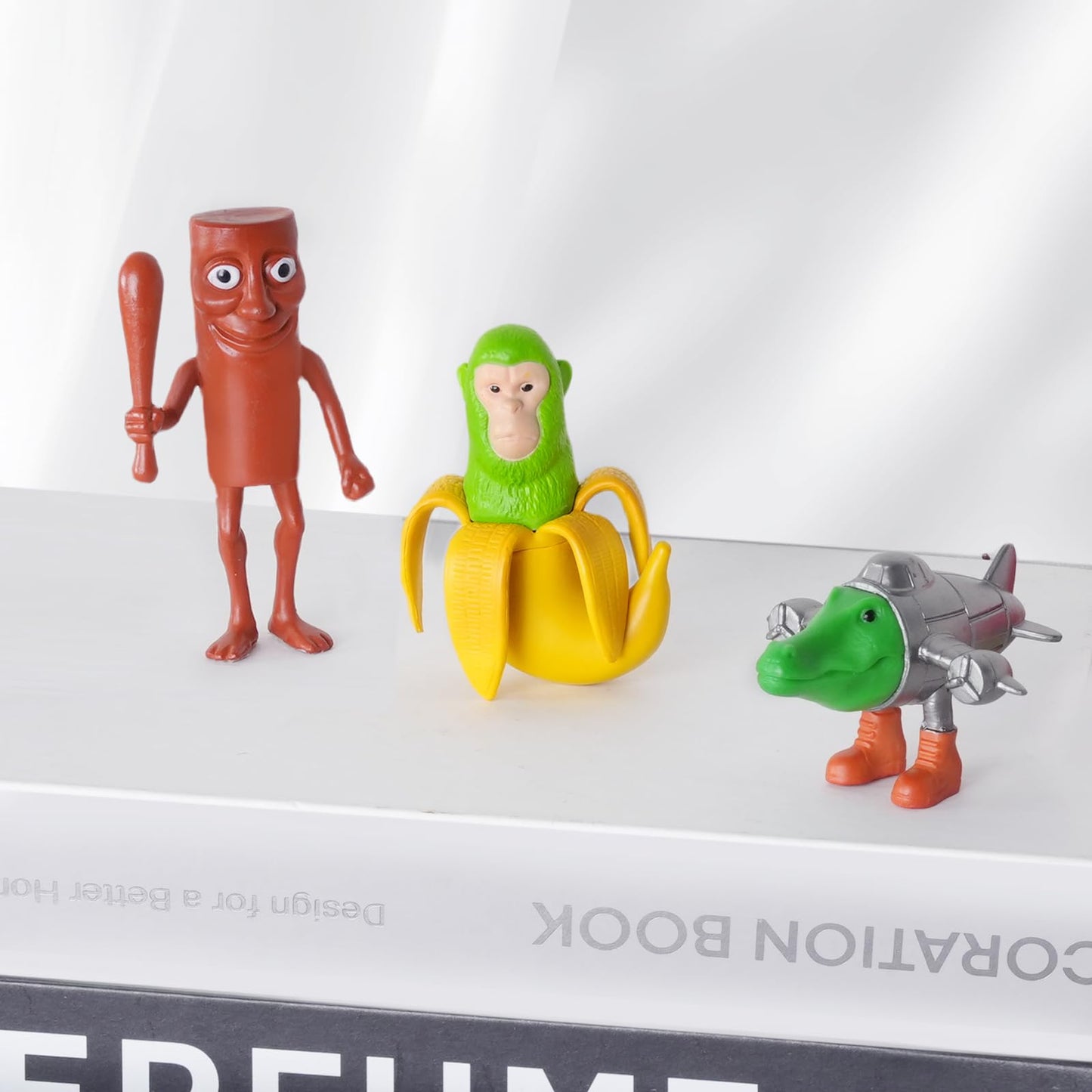 Bllmiq 2025 Italian Brainrot Toy Figures – Tralalero Tralala & Bombardiro Crocodilo