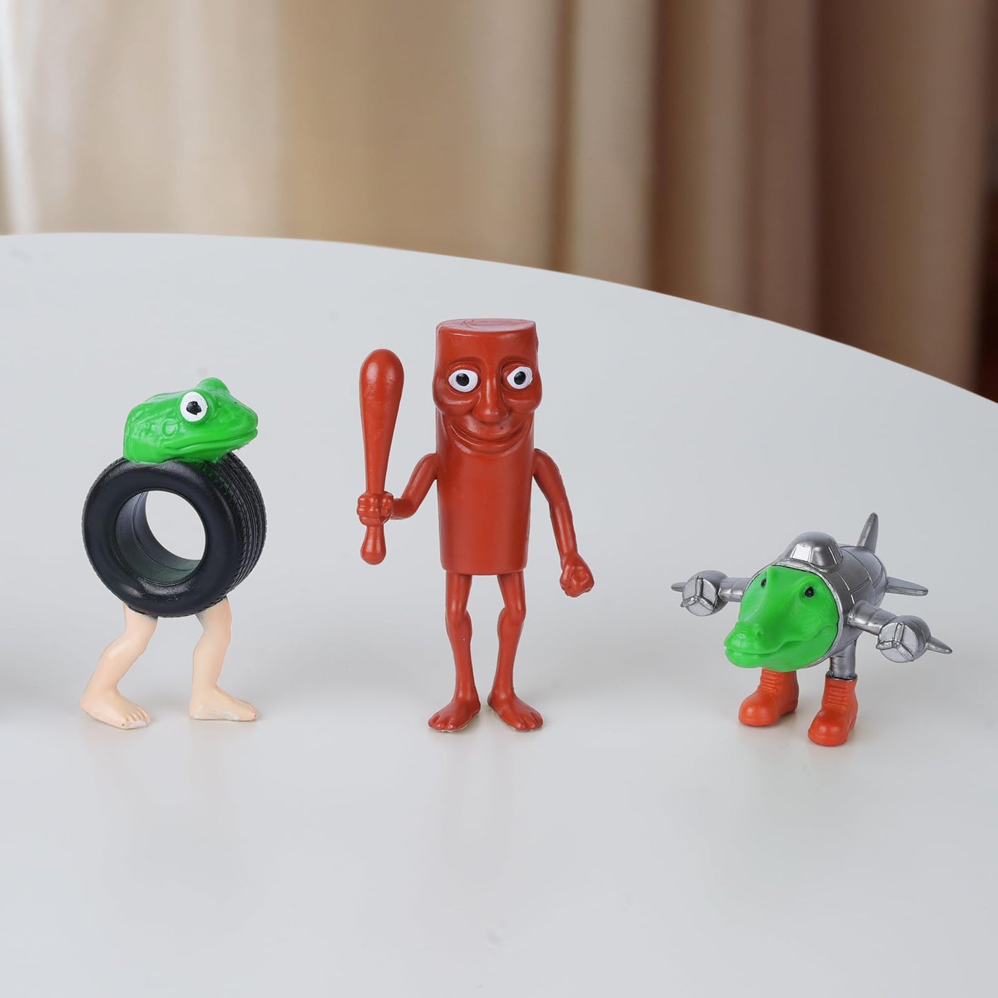 Bllmiq 2025 Italian Brainrot Toy Figures – Tralalero Tralala & Bombardiro Crocodilo