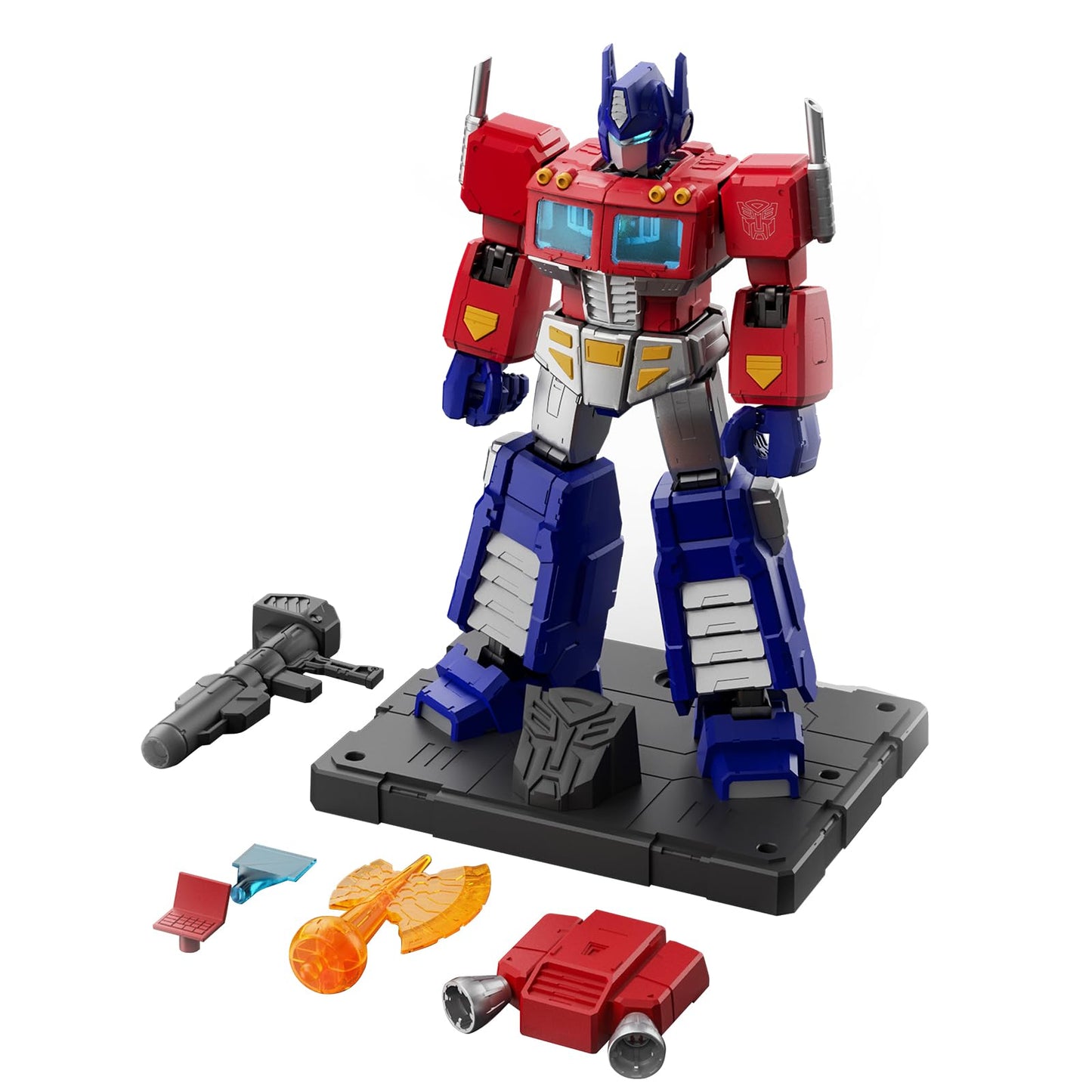 BLOKEES Transformers Action Edition – G1 Optimus Prime Figure (Officially Licensed)