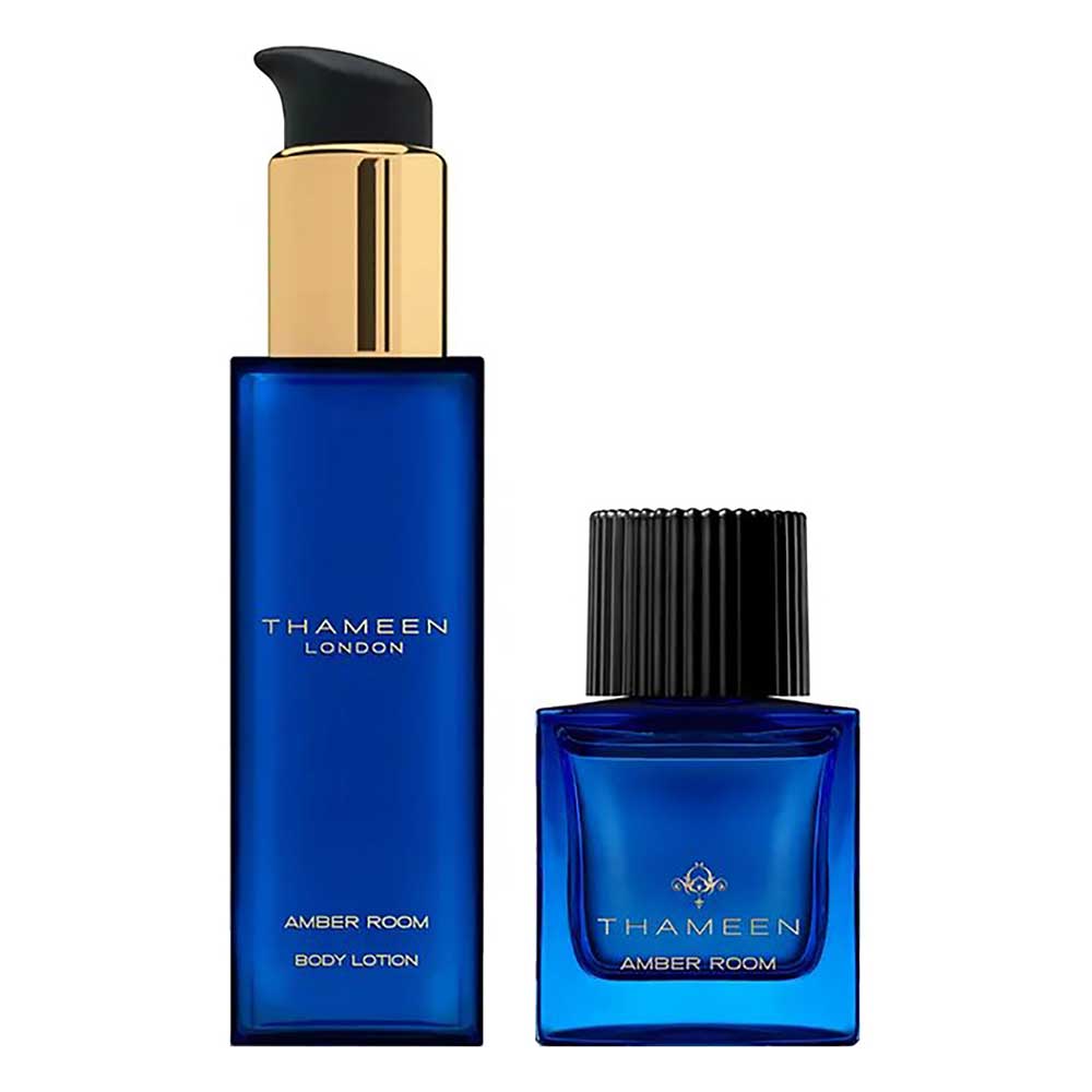 Thameen Amber Room Gift Set: Extrait de Parfum 50ml - Body Lotion 100ml Unisex Fragrance