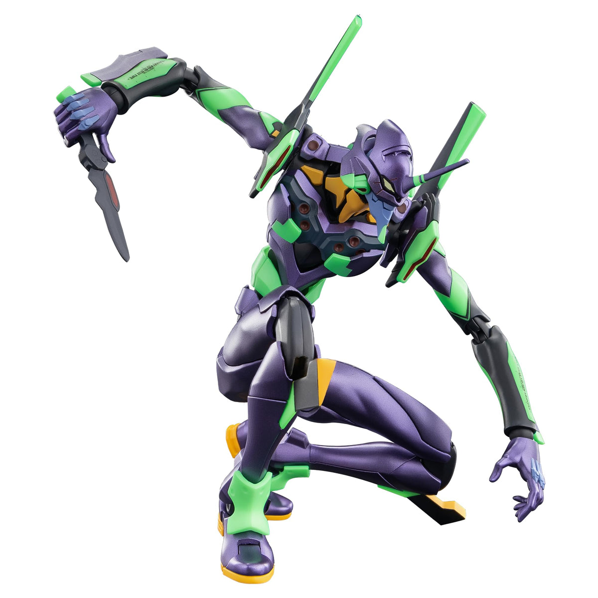 BLOKEES Ultra Action Edition EVA-01 Build Kit – Legacy Edition | Officially Licensed Neon Genesis Evangelion Figure