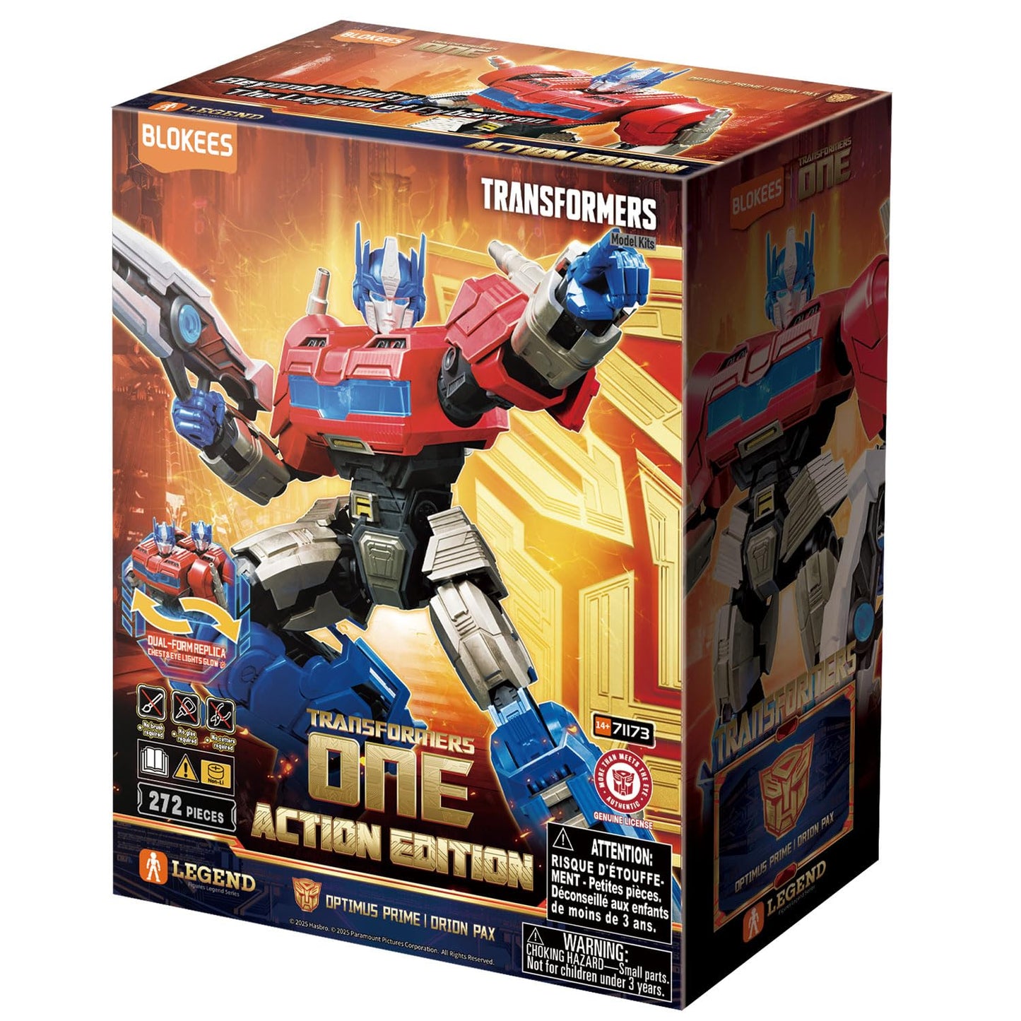 BLOKEES Transformers One Action Edition – Optimus Prime Build Kit
