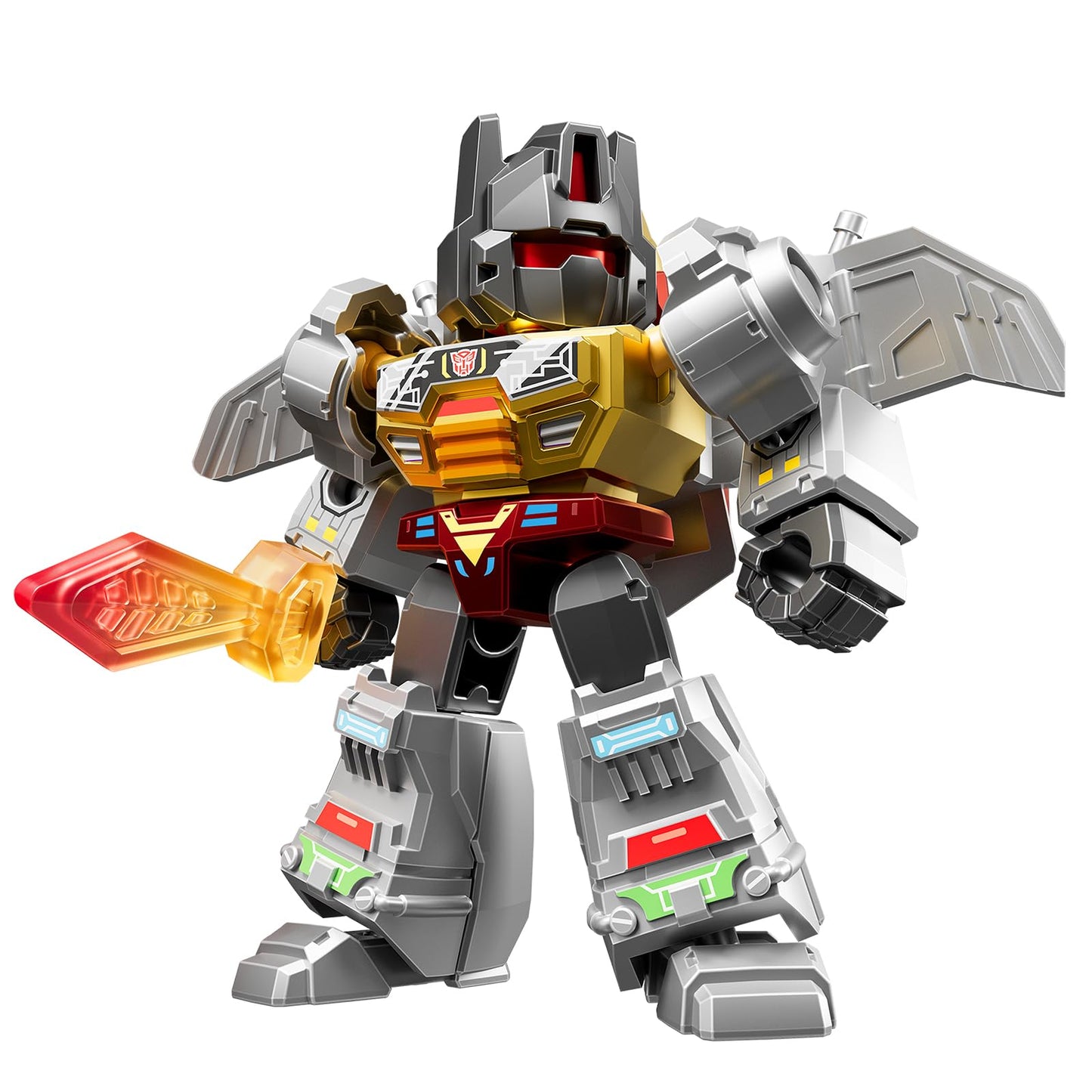 BLOKEES Transformers Defender Version 03 Heavy Metal War – Pocket-Sized Metal Model Kit