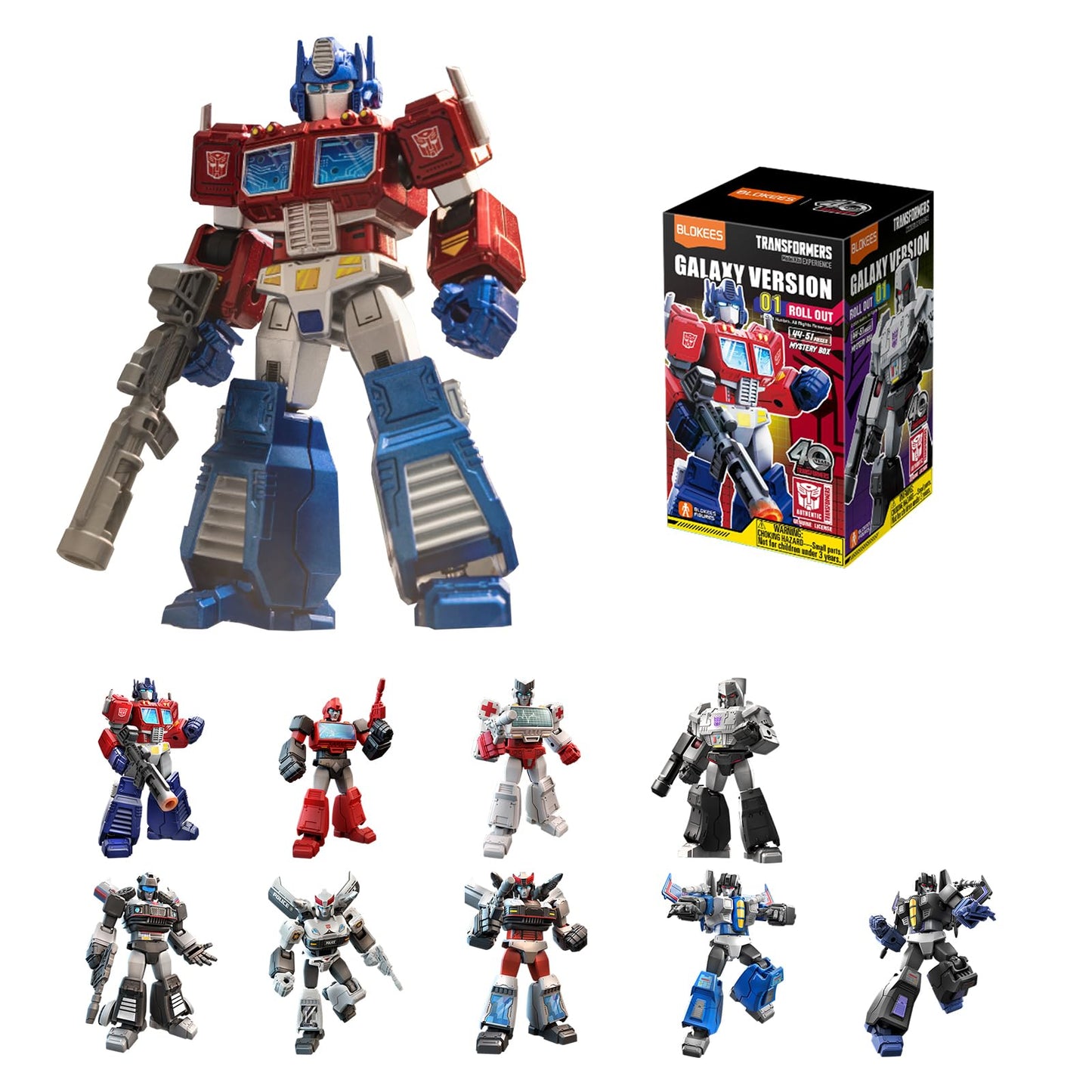 BLOKEES Transformers Galaxy Version 01 Roll Out – Officially Licensed Collectible Model Kit