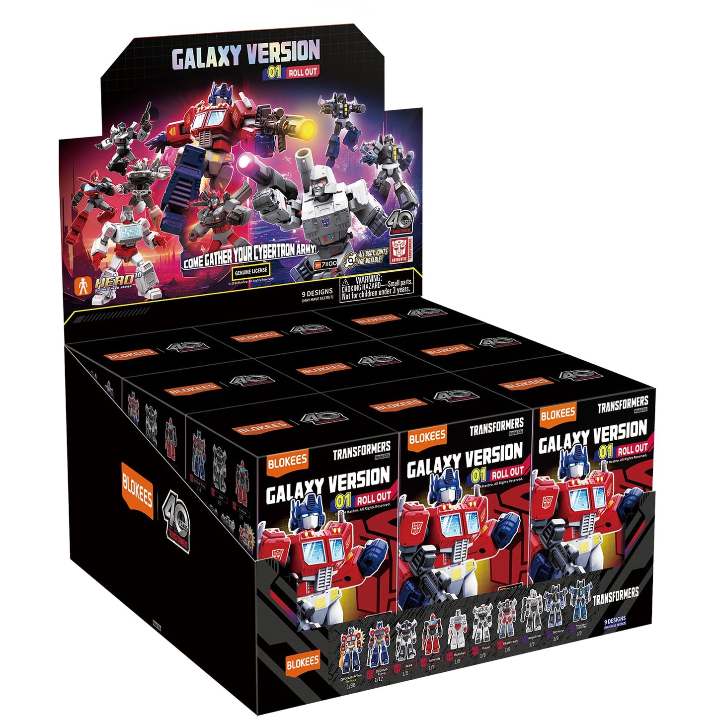 BLOKEES Transformers Galaxy Version 01 Roll Out – Officially Licensed Collectible Model Kit