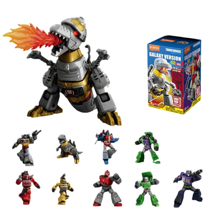BLOKEES Transformers Galaxy Version 02 SOS - Officially Licensed Collectible Figure Kit