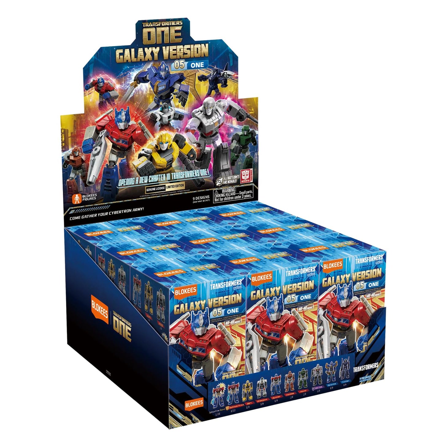 BLOKEES Transformers Galaxy Version 05 ONE – Official Licensed Collectible Figure