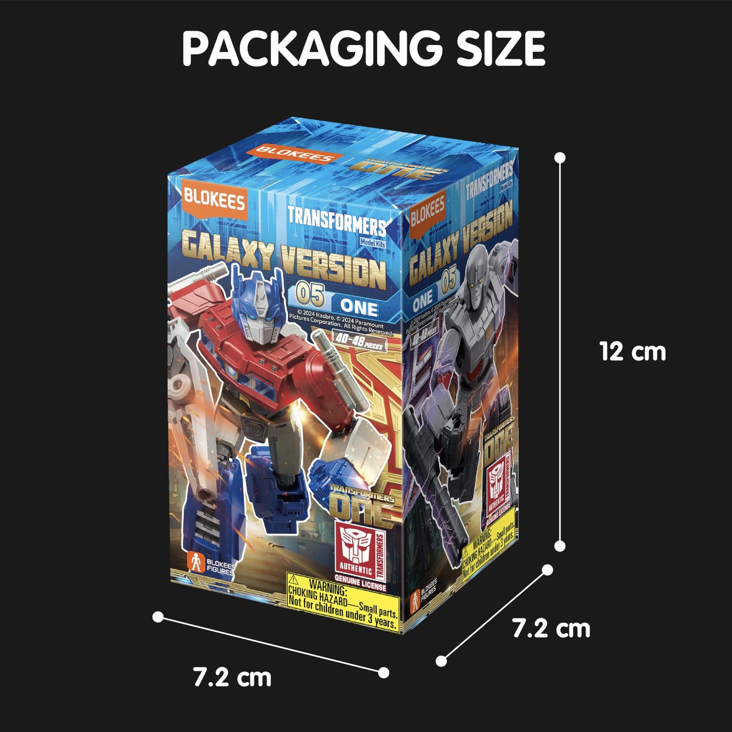 BLOKEES Transformers Galaxy Version 05 ONE – Official Licensed Collectible Figure