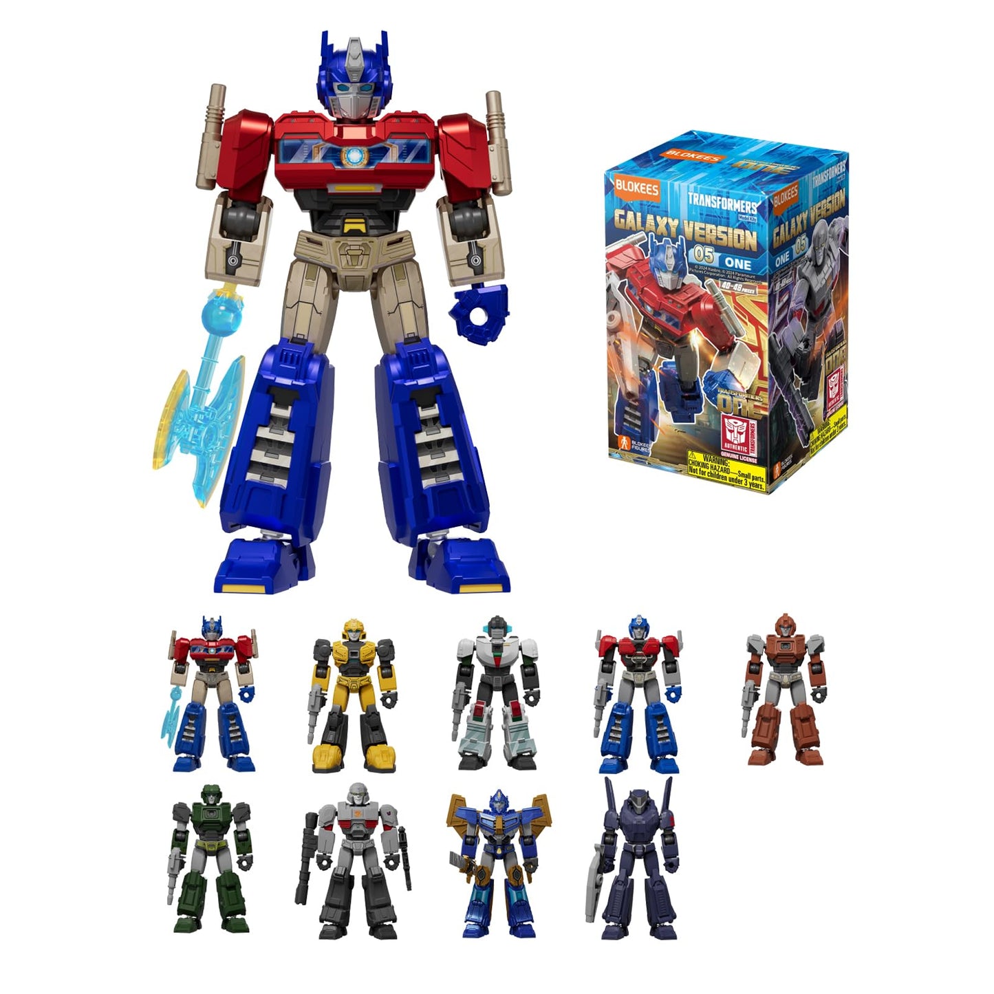 BLOKEES Transformers Galaxy Version 05 ONE – Official Licensed Collectible Figure