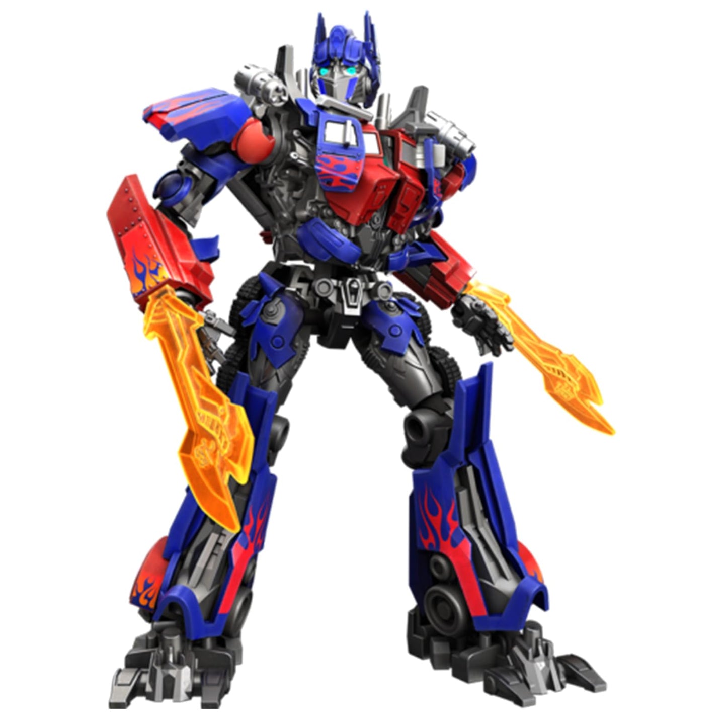 BLOKEES Transformers Classic Class 09 Optimus Prime Model Kit (2007) – LED Eyes & 20+ Joints