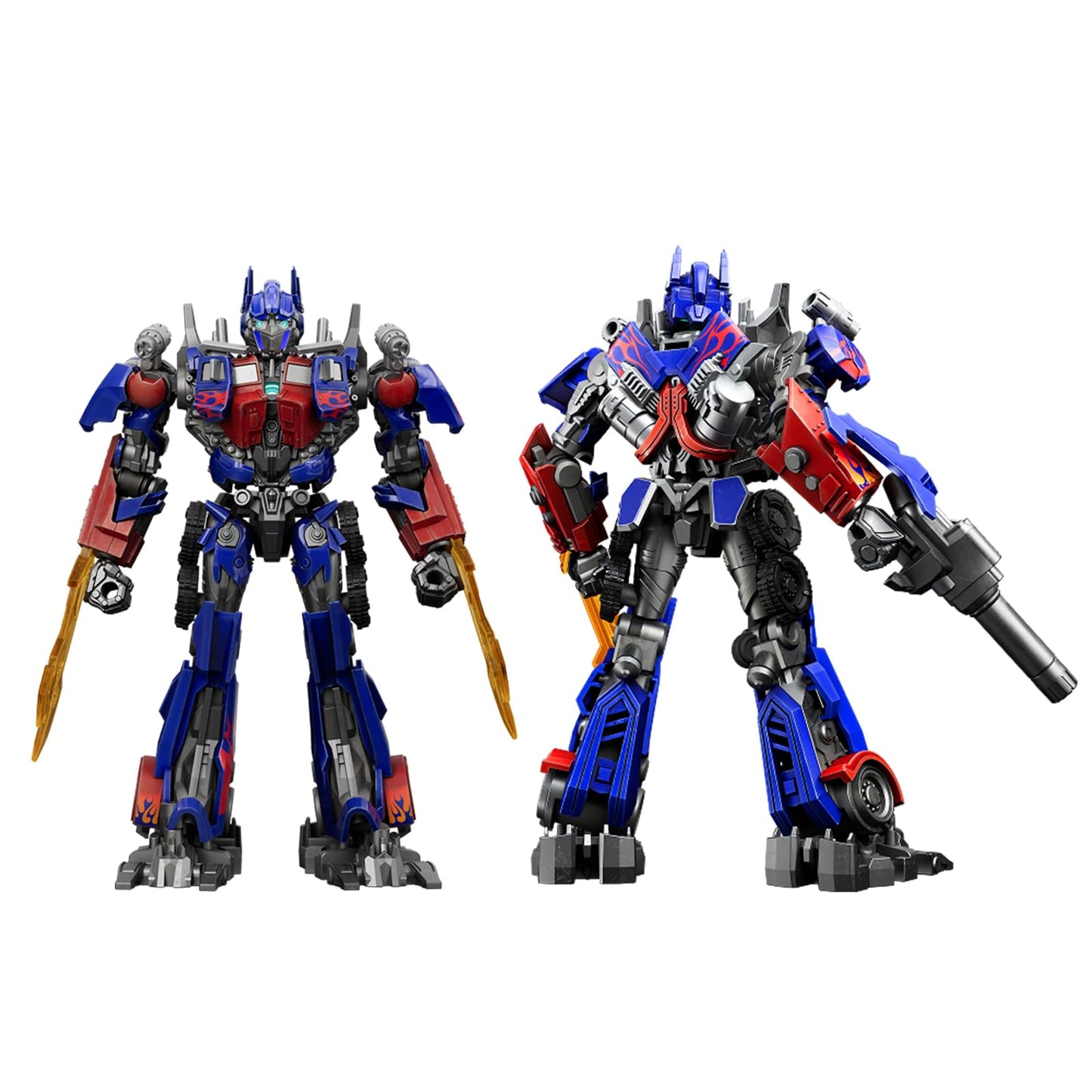 BLOKEES Transformers Classic Class 09 Optimus Prime Model Kit (2007) – LED Eyes & 20+ Joints