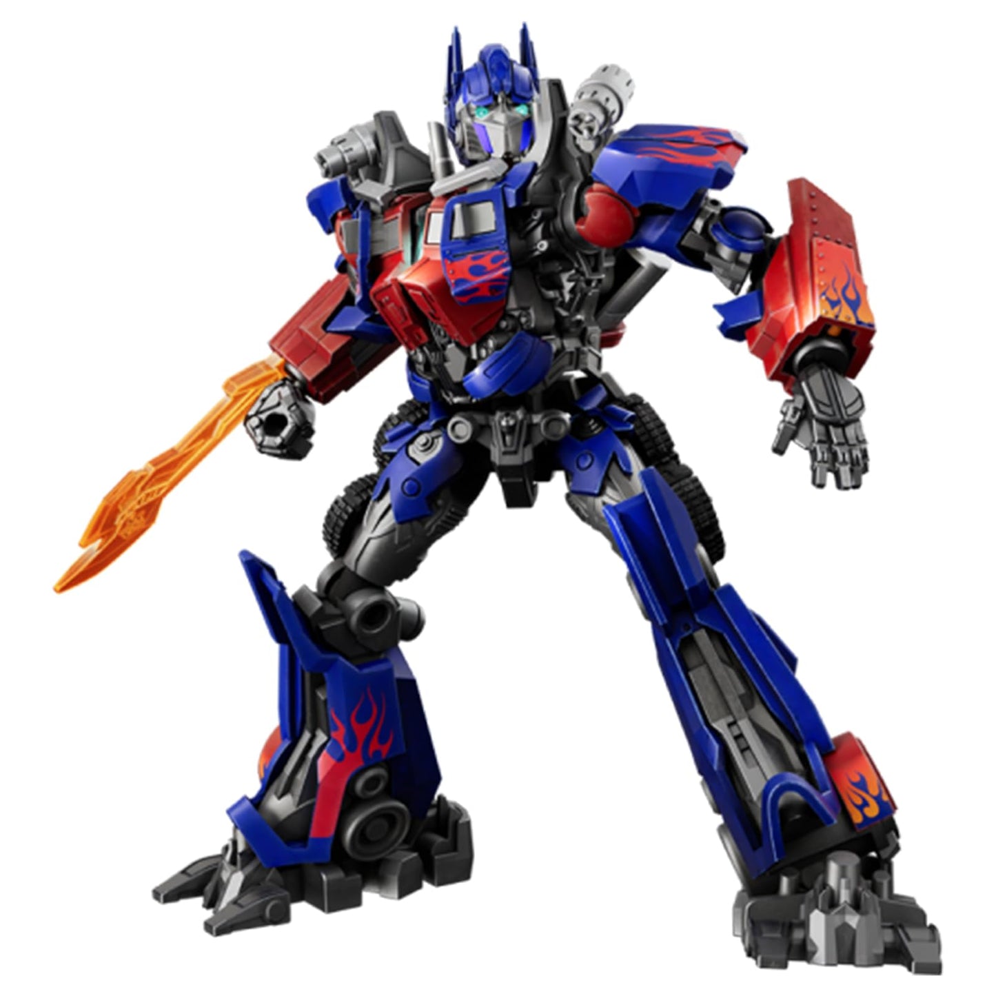 BLOKEES Transformers Classic Class 09 Optimus Prime Model Kit (2007) – LED Eyes & 20+ Joints