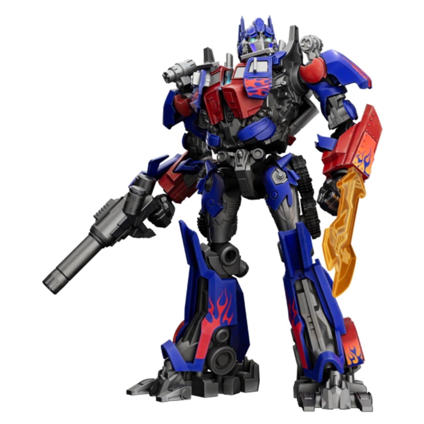 BLOKEES Transformers Classic Class 09 Optimus Prime Model Kit (2007) – LED Eyes & 20+ Joints
