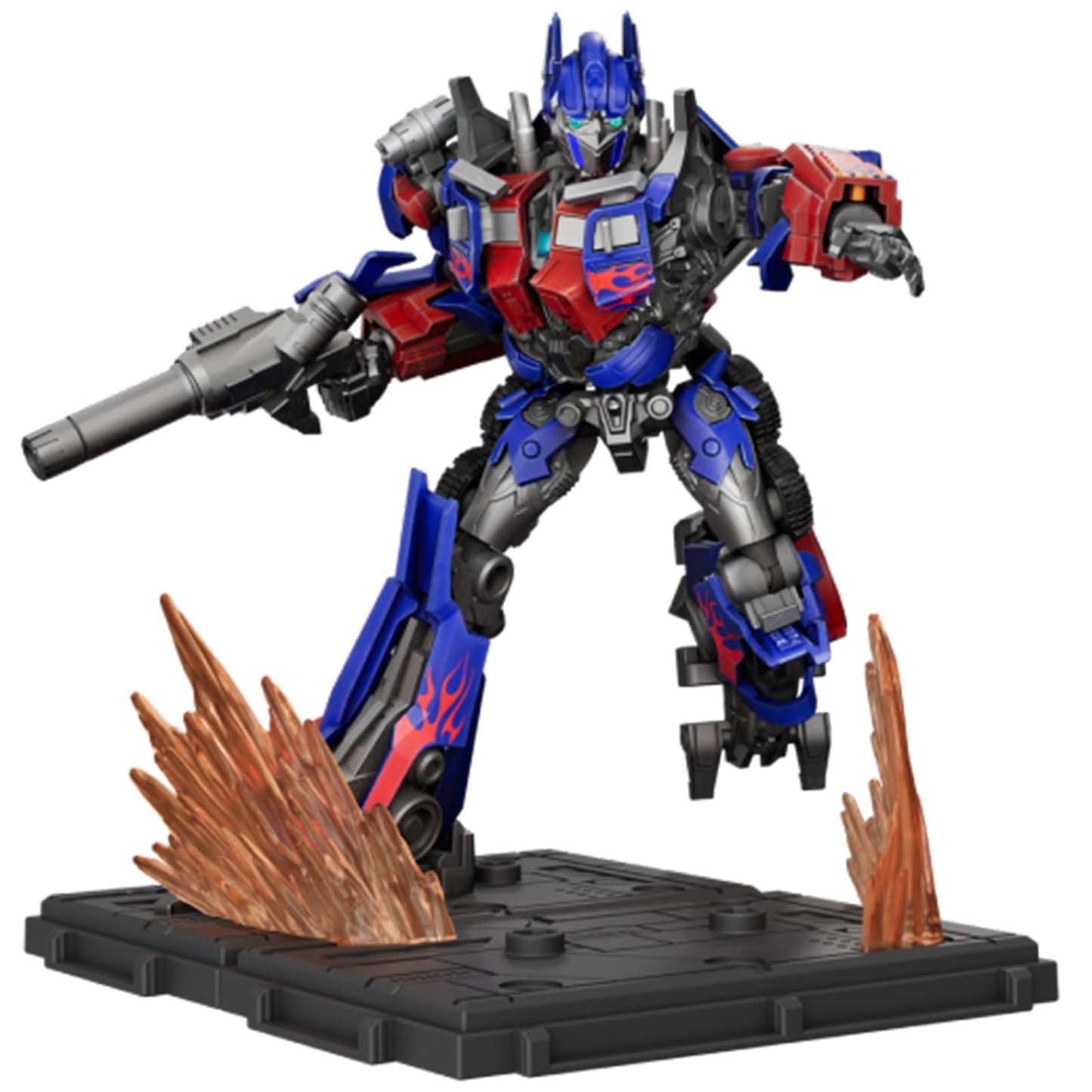 BLOKEES Transformers Classic Class 09 Optimus Prime Model Kit (2007) – LED Eyes & 20+ Joints