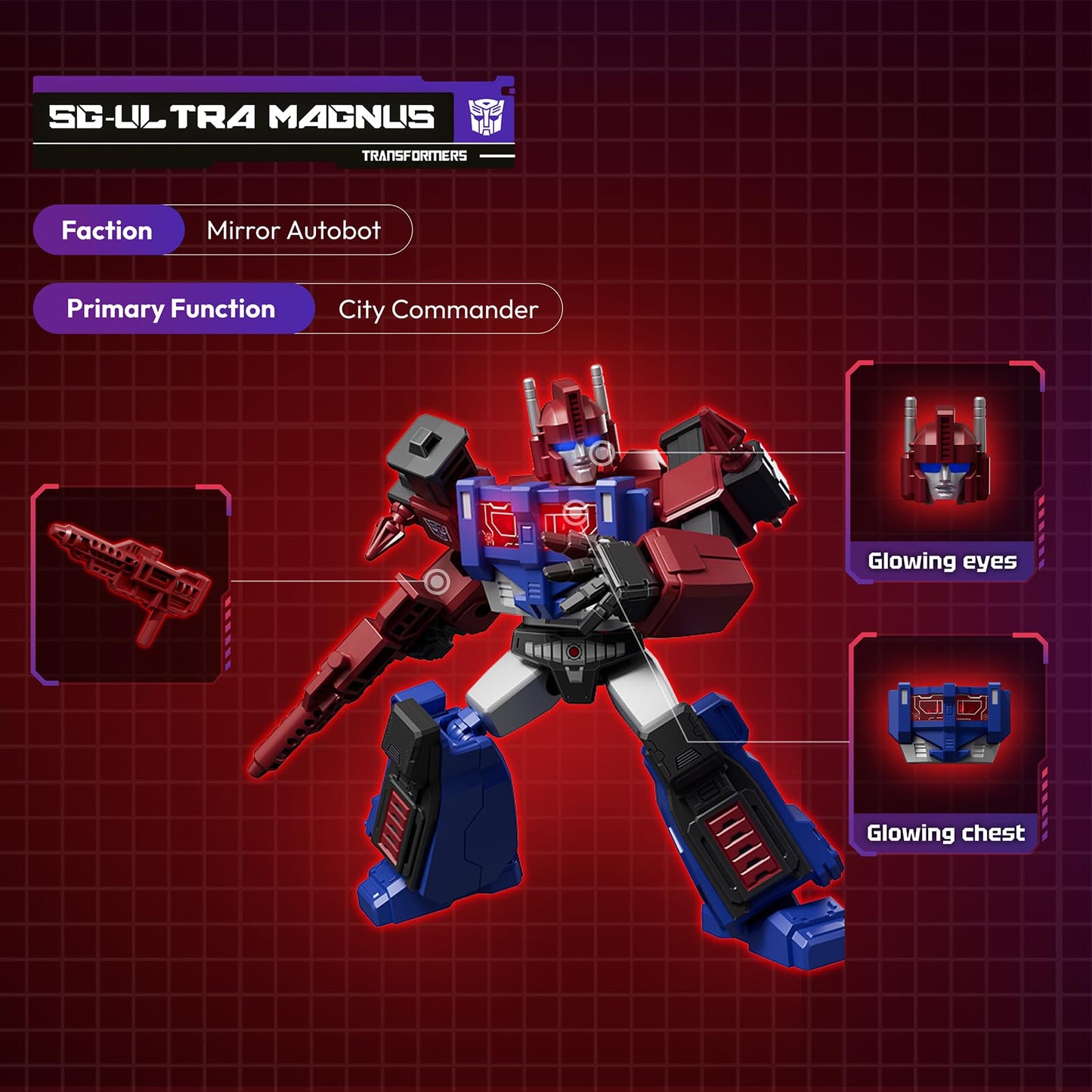 BLOKEES Transformers Shining Version 03 Shattered Universe – Official Hasbro Licensed Figures