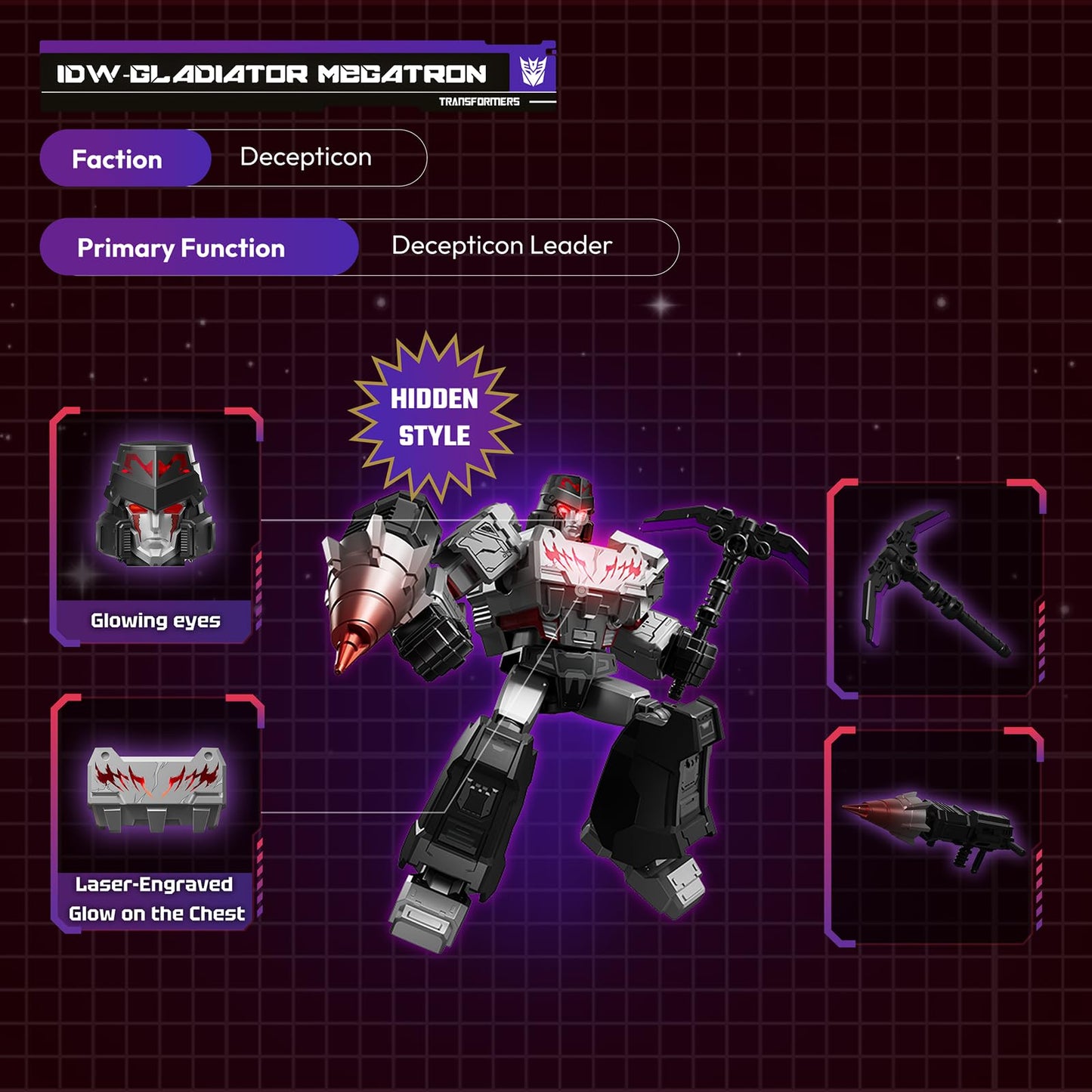 BLOKEES Transformers Shining Version 03 Shattered Universe – Official Hasbro Licensed Figures