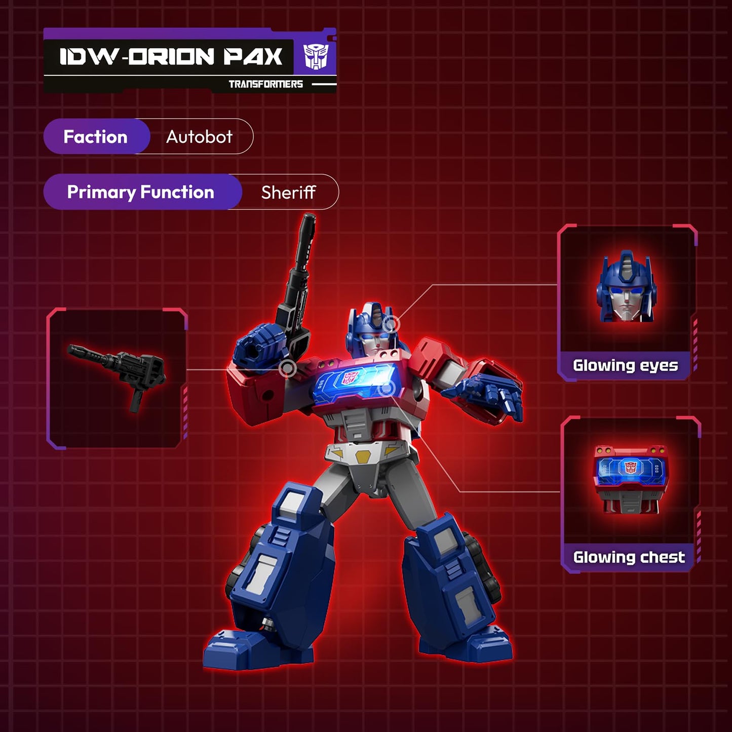 BLOKEES Transformers Shining Version 03 Shattered Universe – Official Hasbro Licensed Figures