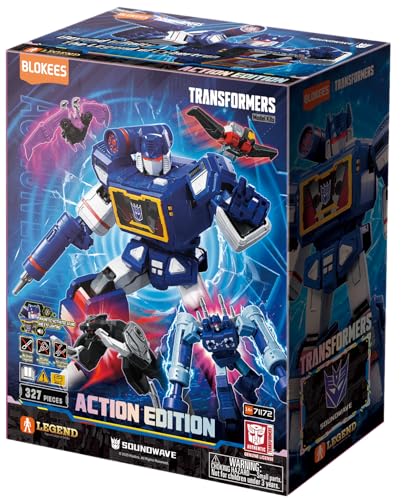 BLOKEES Transformers Action Edition 03 Soundwave – Premium Collectible Figure