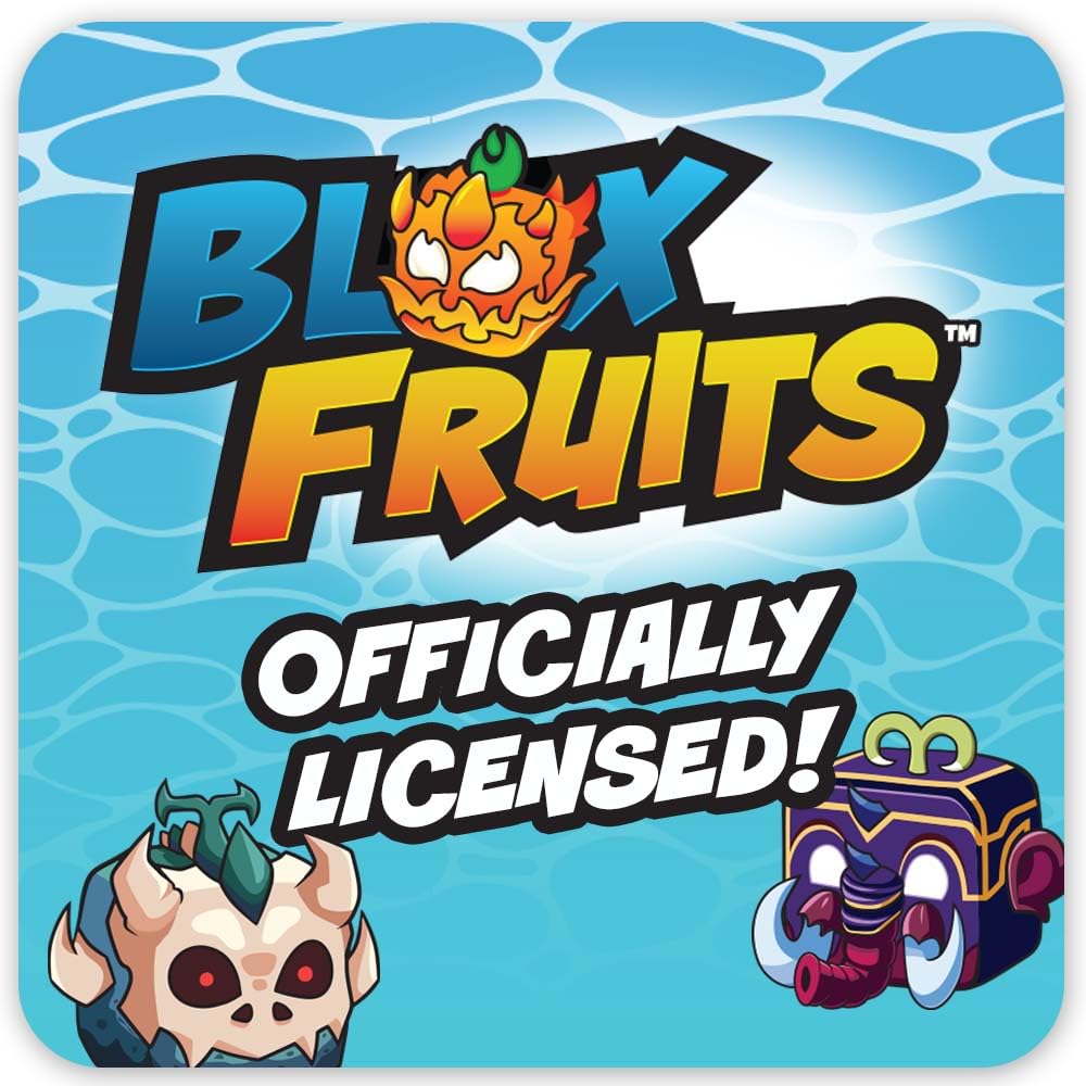 Blox Fruits Mystery Fruit Minifigure 4-Pack Series 1 – Includes DLC | Collectible 1.5" Figures