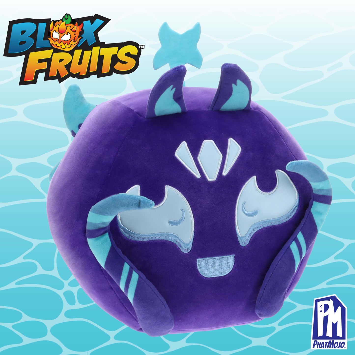 Blox Fruits Kitsune Huge Plush (9-inch Tall, Series 2) with Premium DLC Code - Officially Licensed