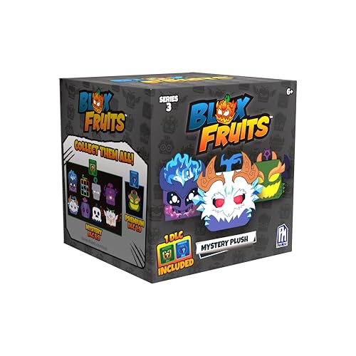 Blox Fruits Surprise Plush Series 3 – 10 cm Collectible with DLC Codes | Roblox Plush Toy