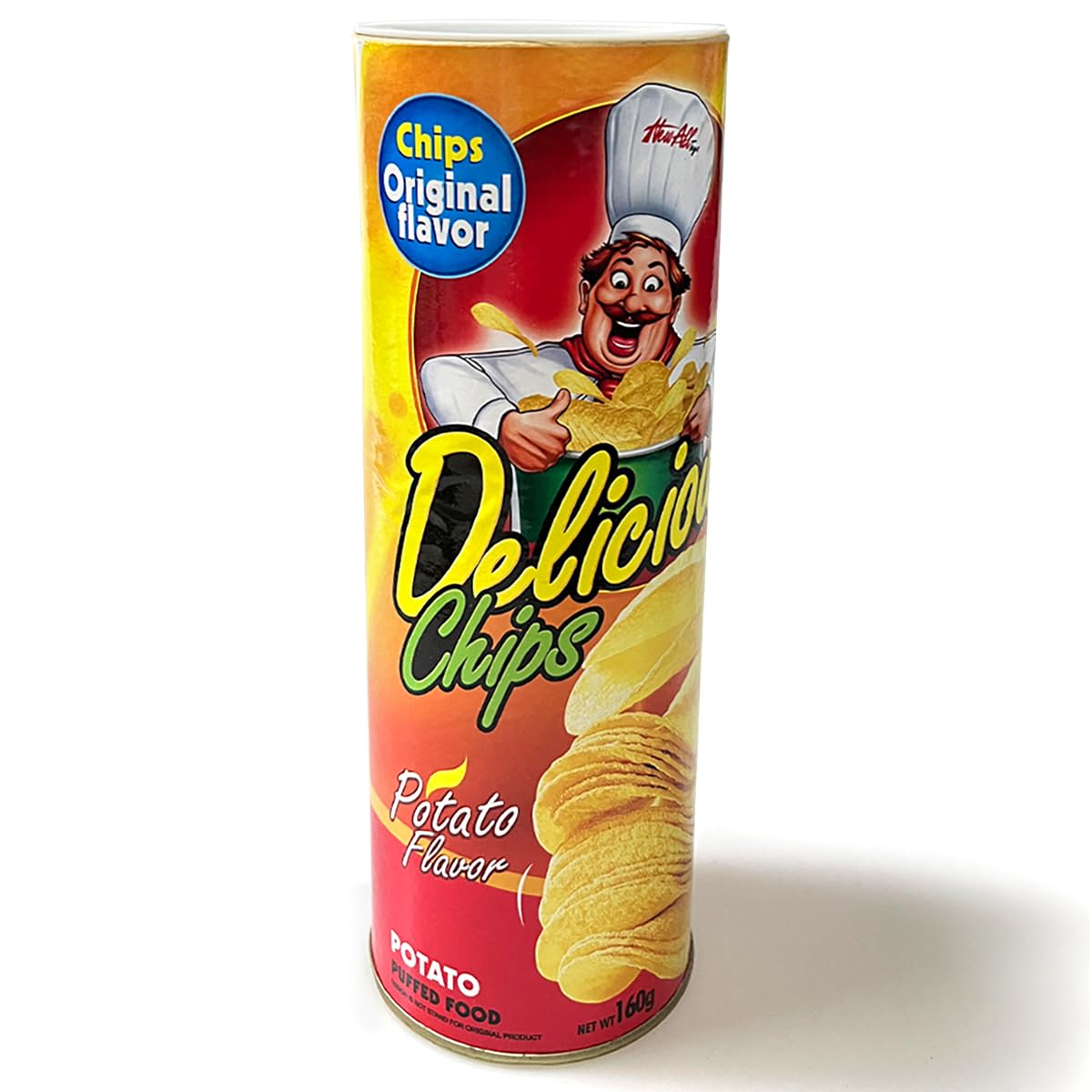 Blppldyci Potato Chip Snake Jump Spring Toy – Large Gag Prank Can for Parties