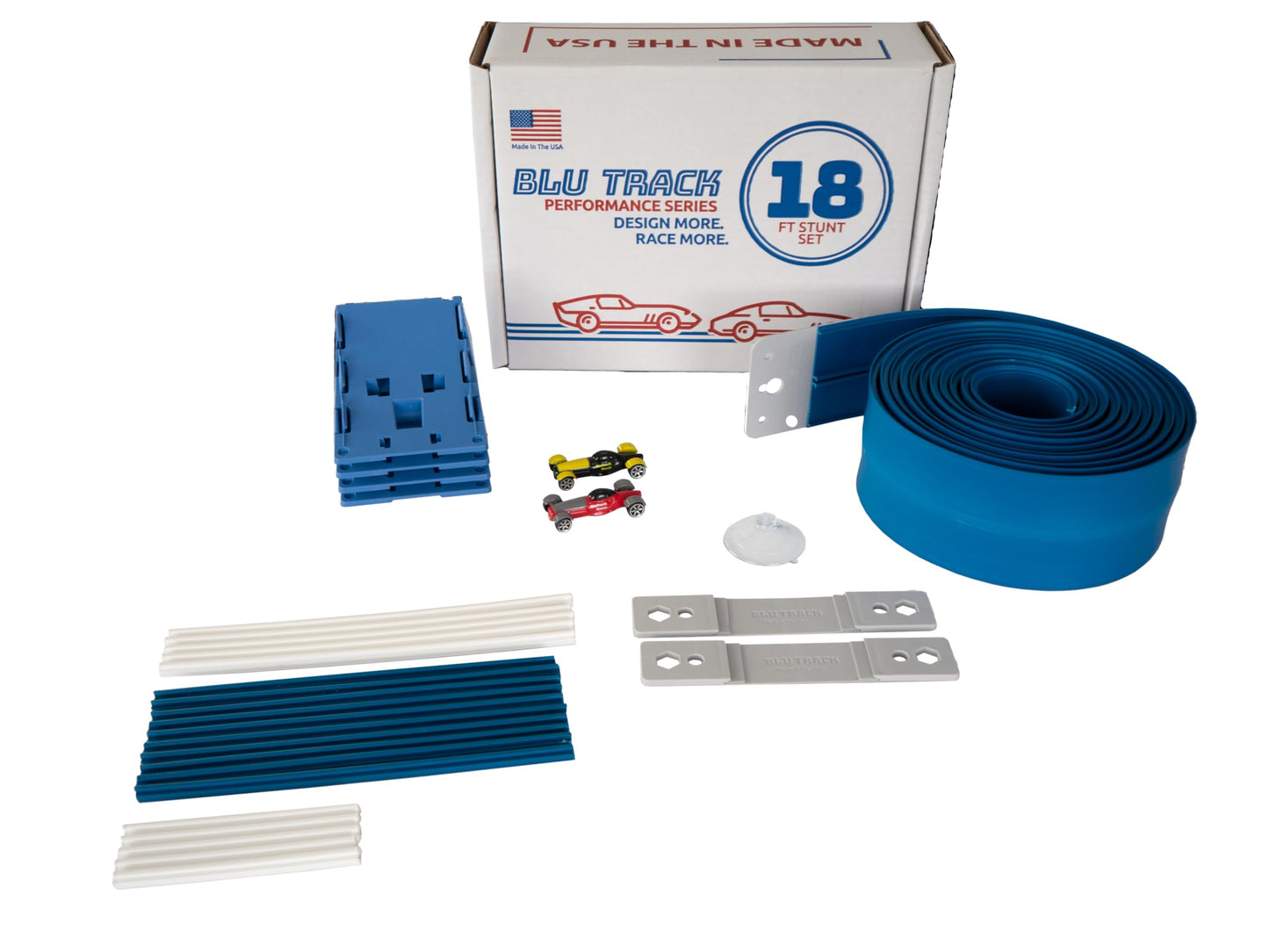 Blu Track Performance 18-Foot Race Track Stunt Set | USA Made