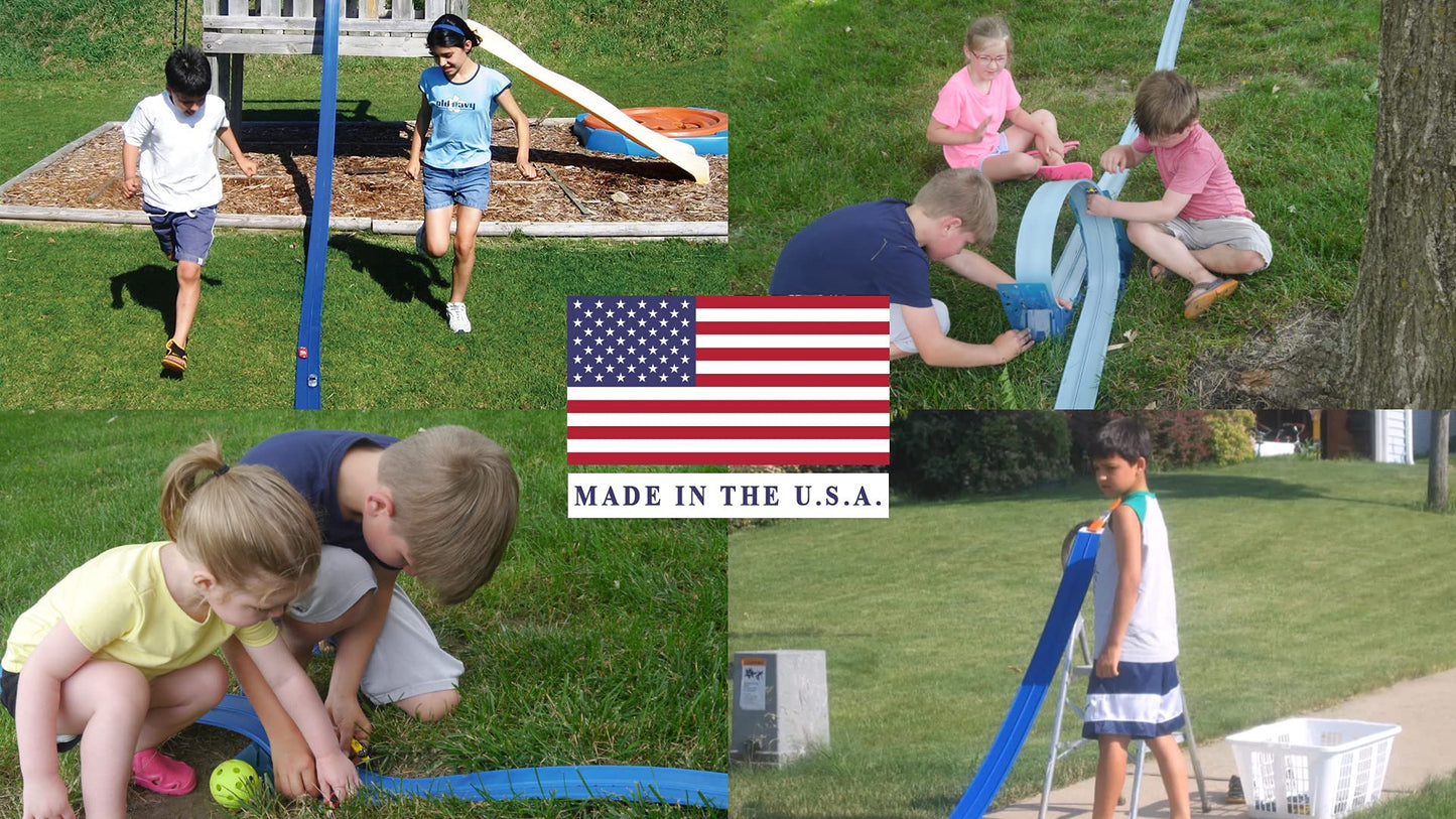 Blu Track® Performance 18-Foot Race Track Starter Set | STEM Toy