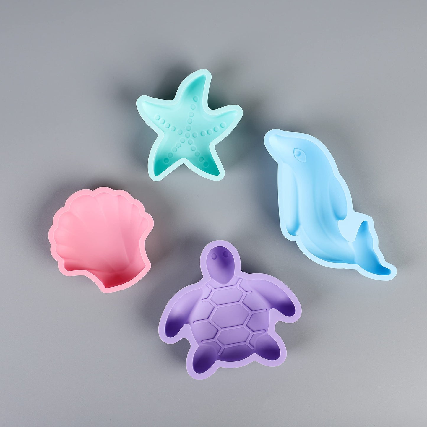 BLUE GINKGO Silicone Beach Toys - Travel-Ready Pink Set with Bucket, Shovel, 4 Molds & Tote