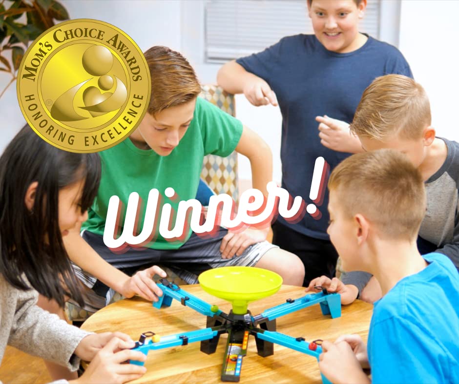 Beat The 8 Ball by Blue Orange – Dexterity Party Game for 2–4 Players (Ages 6+)
