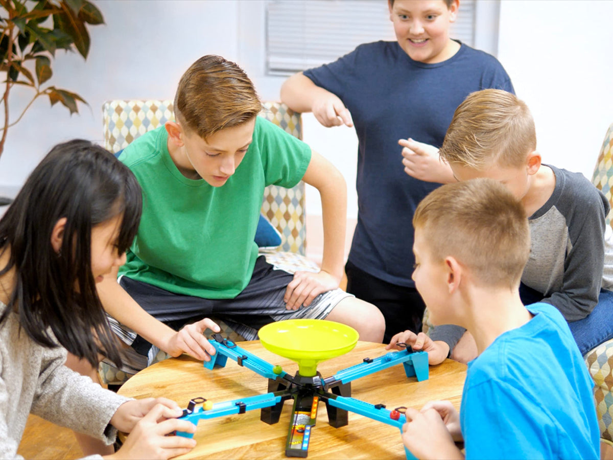Beat The 8 Ball by Blue Orange – Dexterity Party Game for 2–4 Players (Ages 6+)