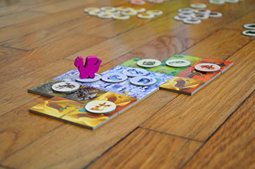 Blue Orange Dragomino: My First Kingdomino – Family Dragon Tile Game (2-4 Players, Ages 5+)
