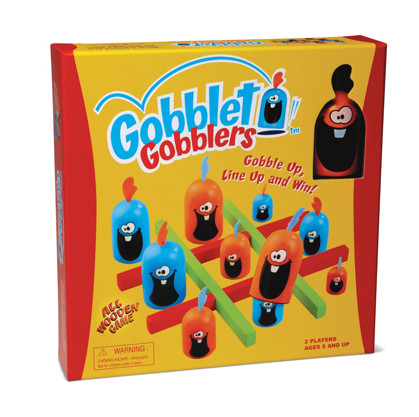 Gobblet Gobblers – Award-Winning Strategy Board Game by Blue Orange (Ages 5+)