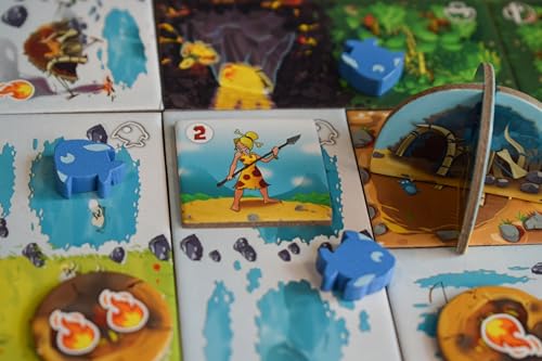 Blue Orange Kingdomino Origins – Tabletop Strategy Game for 2-4 Players, Ages 8+