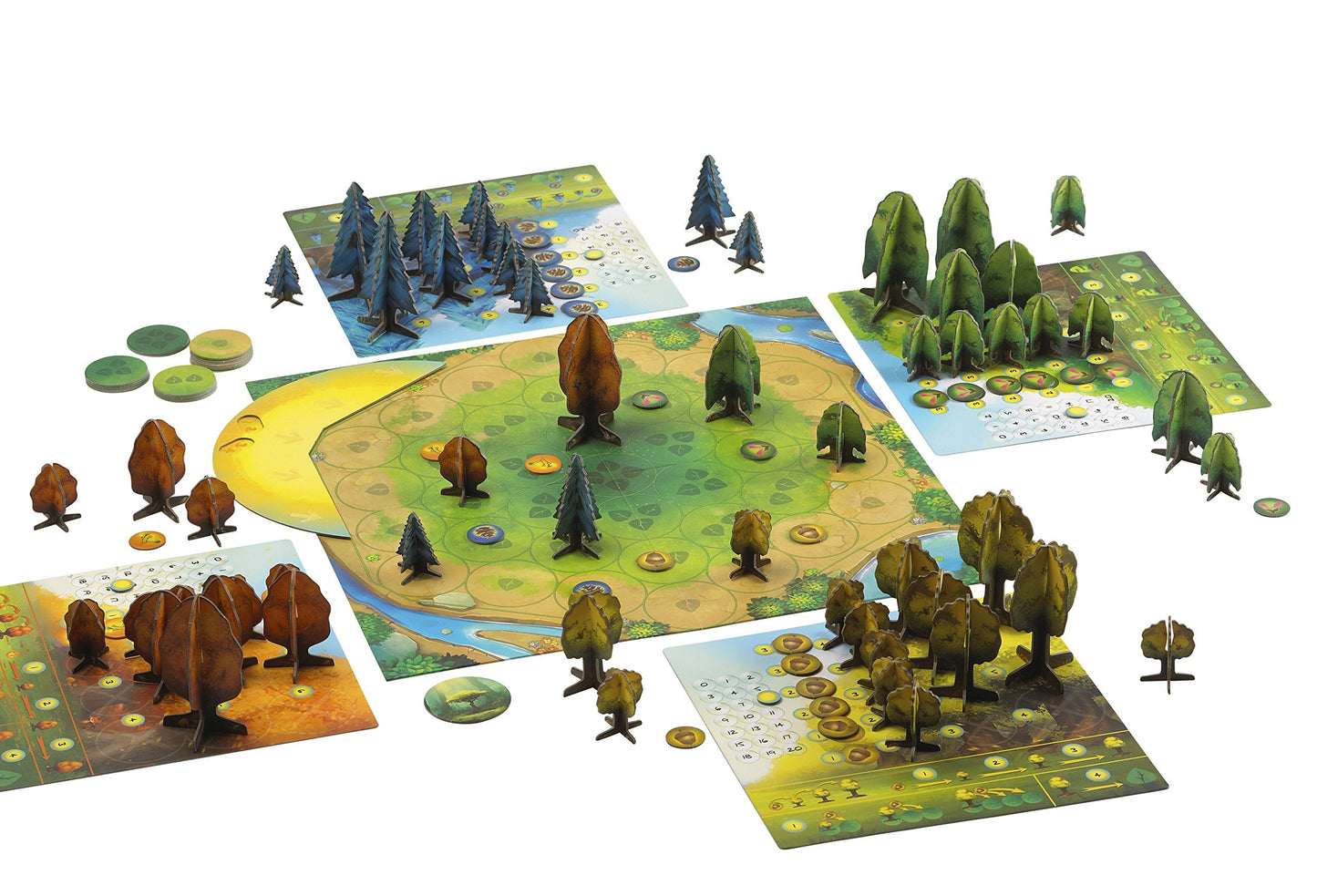 Blue Orange Games Photosynthesis Board Game - Award-Winning Strategy for 2-4 Players (Ages 8+)