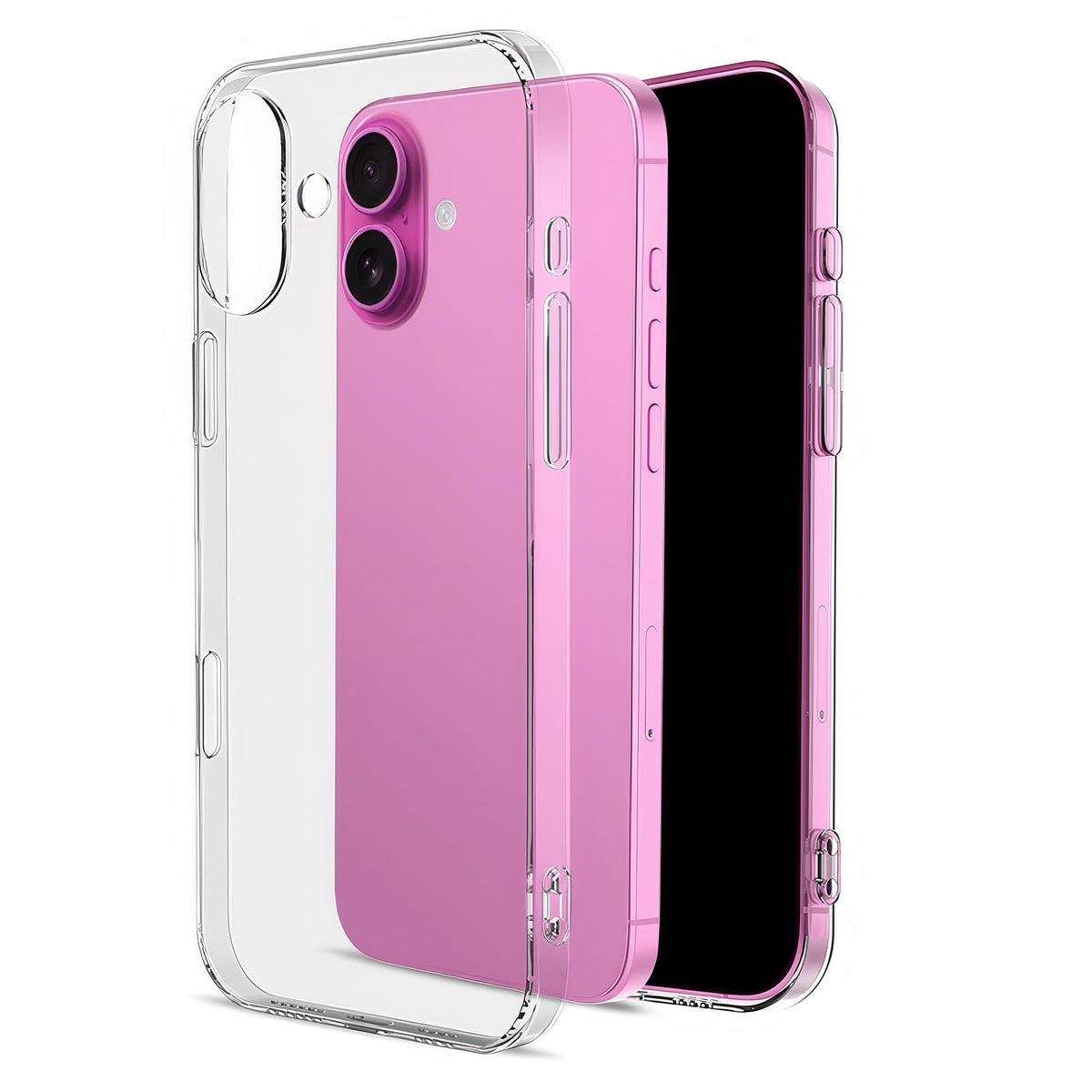 Blue Union Fake Phone 16 Pink – Realistic 1:1 Prop Phone for Photography & Display
