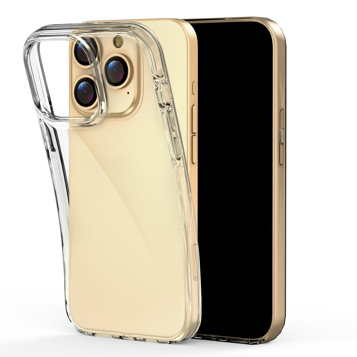 Blue Union Fake Phone Prop – Real-Feel Dummy Phone (Gold) for Play, Photos, and Display